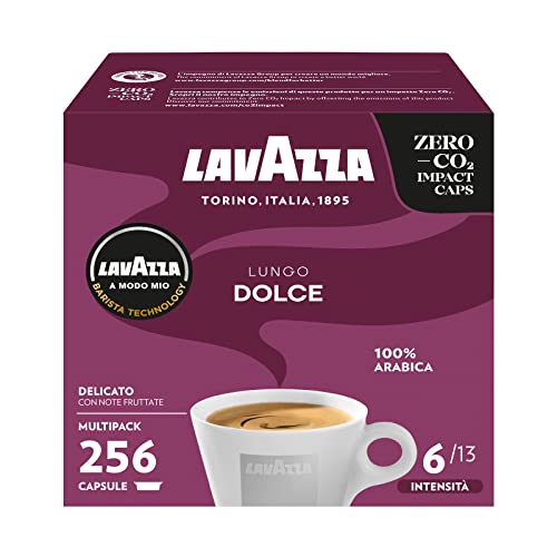 Lavazza, A Modo Mio Lungo Dolce, 16 Cápsulas Café