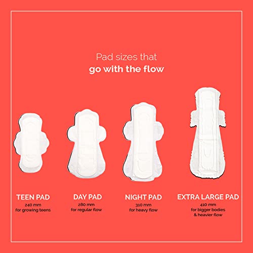 THE WOMAN'S COMPANY Teenage Sanitary Pads for Girls Organic Ultra Soft Cotton Mini Pads, Antibacterial, Biodegradable & Rash-Proof Sanitary Napkins for Teenagers (Pack of 12) - Image 6