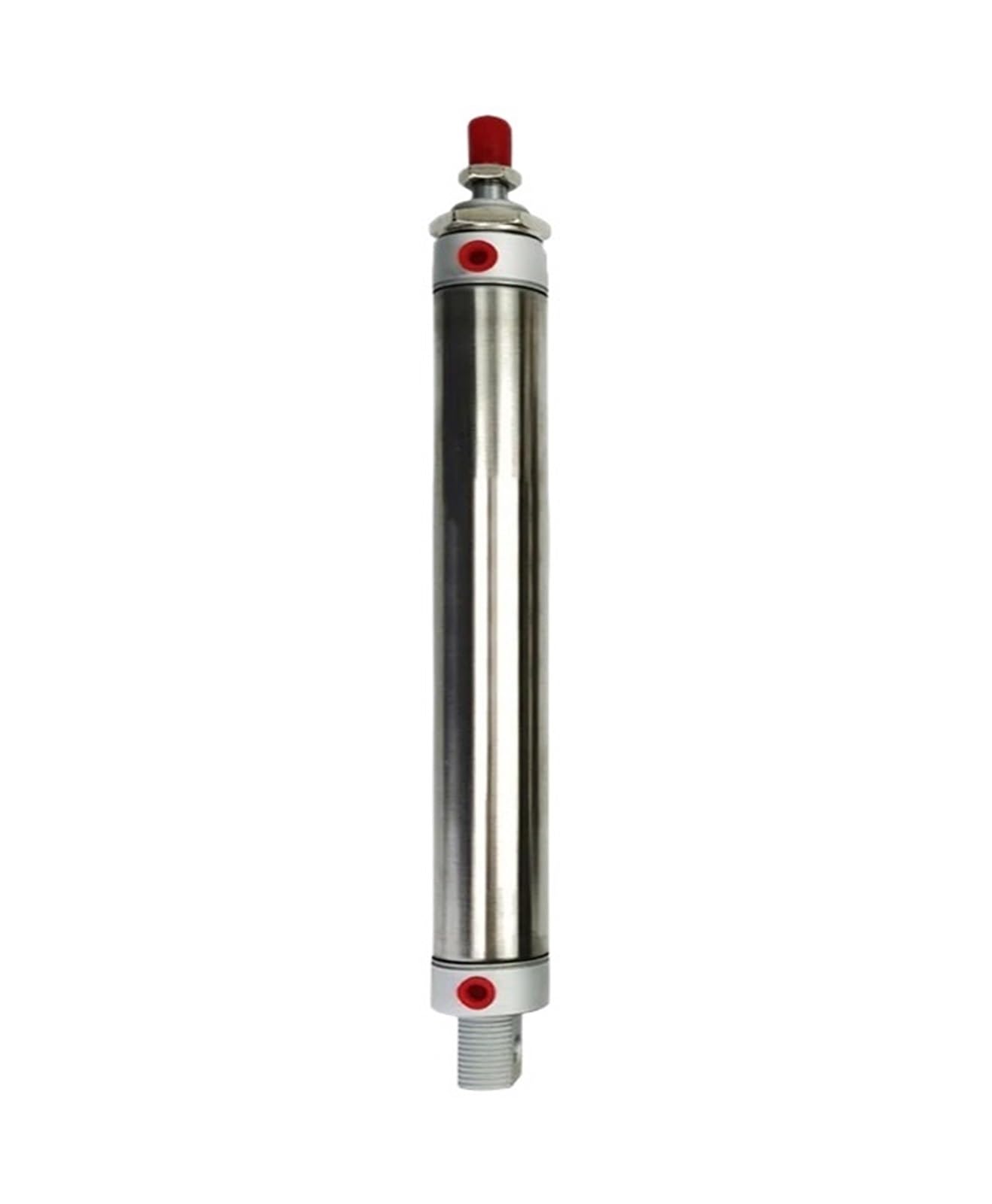 16/20/25/32/40mm Stainless Steel MA Double Acting Air Cylinder Stroke 25-500mm(Stroke 25,MA16)