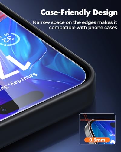 Image of UNBREAKcable 2-Pack Screen Protector for iPhone 16 Pro,Tempered Glass