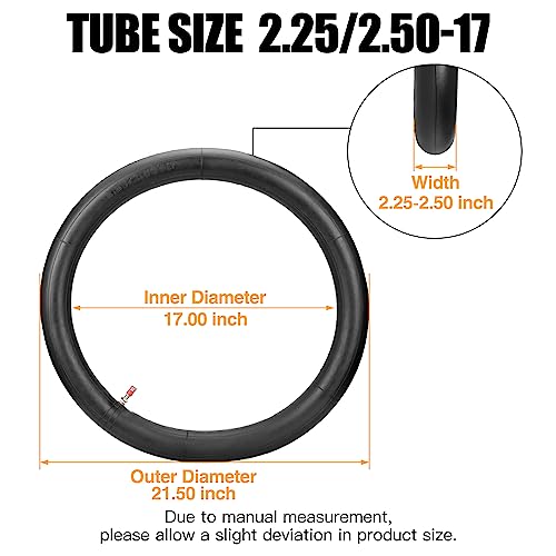 Image of FVRITO 2.25 /2.50-17 70 /100-17 Inner Tube for C70 C100 C102 CL70 CA100 CA200 CM91 P50 CL70 PA50 CR80R CR85R 81 puch CT90 Trail S65 RM85 TS50 KX85 Motocycle Pit Dirt Bike Moped