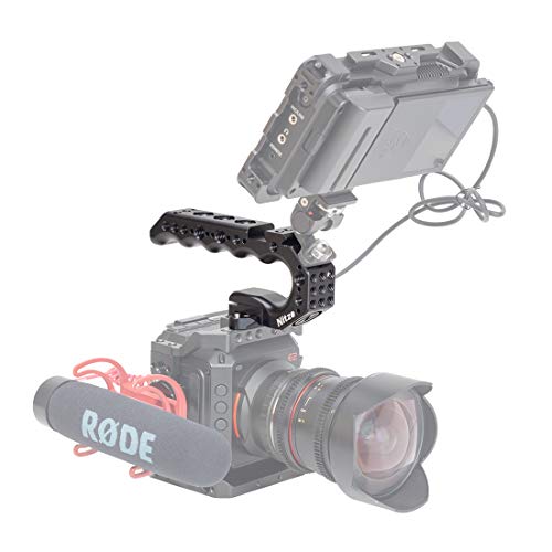 Image of Nitze PA28-A Camera Cage NATO Top Handle Grip Compatible with Z CAM E2-M4 S6 /F6 /F8 Canon C70 Panasonic BGH1 Stabilizer Rig (PA28-A)