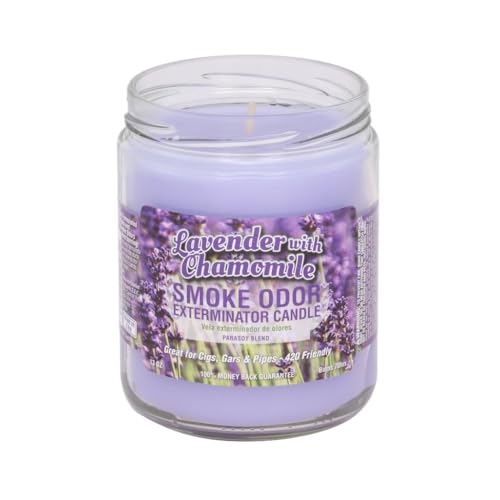 Lavender Chamomile Smoke Odor Exterminator Candle