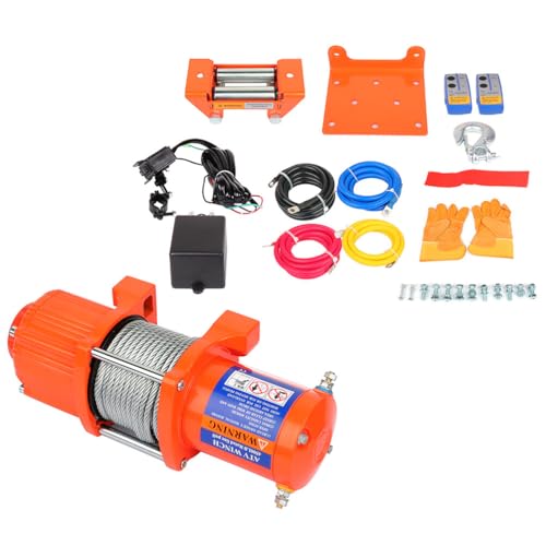 Winche Eléctrico de Recuperación 4500LBS para Camión SUV miniatura 1
