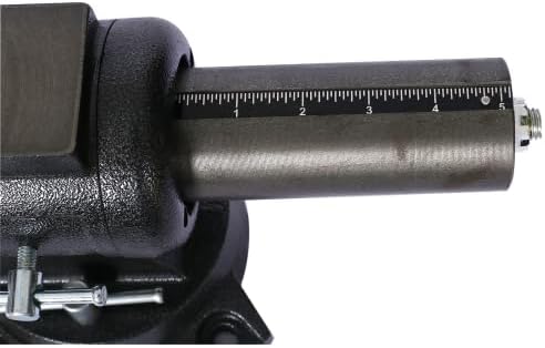 5"" Multi-jaw Rotating Bench Vise,Multipurpose Vise Bench,360-Degree Rotation Clamp on Vise with Swivel Base and Head,5inch Black, YYUE-231130-53