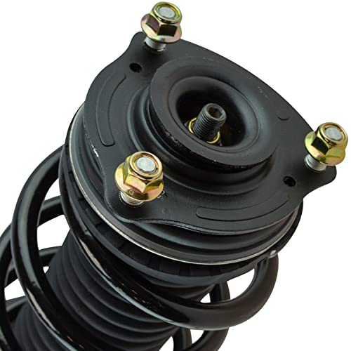 Image of TRQ Front and Rear Complete Strut Assembly & Shock Absorber Kit Complete Strut & Coil Spring Assembly Compatible with 2006-2011 Honda Civic