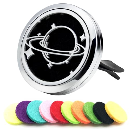 Image of 30mm Diffuser Vent Clip Aromatherapy Essential Oil Car Air Freshener Scents (Solar System)