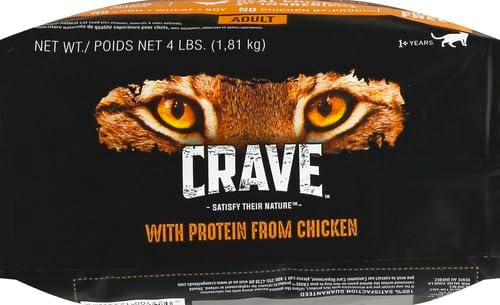Miniatura 12 de Alimento seco para gatos CRAVE alto en proteína, sin cereales