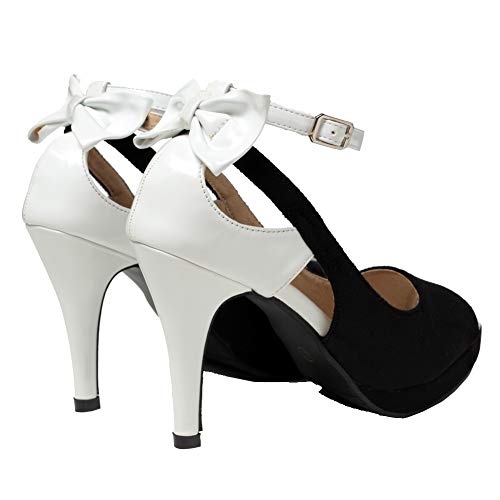 Image of getmorebeauty Women's High Heels Shoes Ankle Straps Dress Heeled Sandals