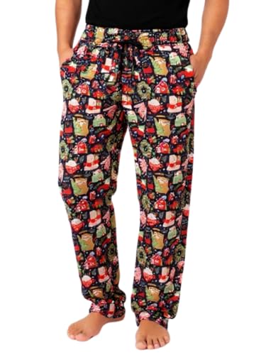 Image of Unisex Adults Holiday Themed Pajama Pants