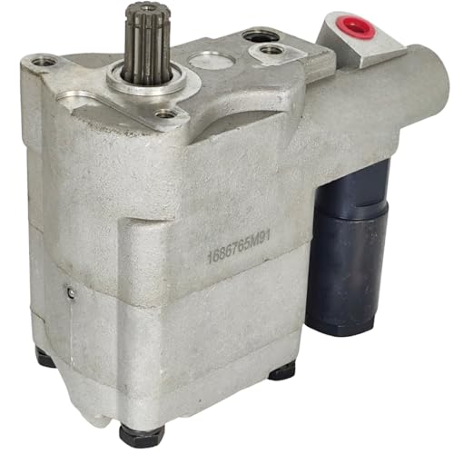 Image of XYZIL Hydraulic Pump 1686766M91 1686765M91 Compatible with Massey Ferguson 135 150 165 175 180 1080 1085 230 235 245 253 255 265 270 275 282 283 285 360 362