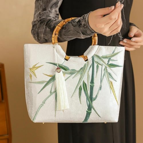 Bolso Clutch Boho Bordado para Mujer miniatura 2