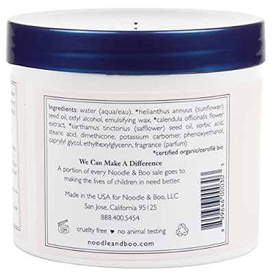 Noodle & Boo Baby Balm For Face And Body, Hypoallergenic And Natural Baby Skin Care With Organic Calendula For Sensitive Skin, Pediatrician And Dermatologist-Tested