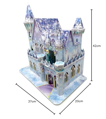 Brigamo Magischer ELSA Eispalast Puppenhaus Schloss zum basteln & Spielen