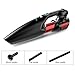 Produktbild YA Hand Cordless Staubsauger, Wiederaufladbare/Luftverdichter-Gummireifen, 120W 4500Pa Saugstark Wet & Dry Verwendung Auto-Staubsauger Und Reifendruckprüfer,Schwarz