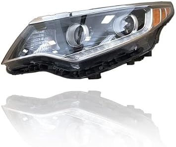Headlight Assembly - DEPO Compatible/Replacement for 16-17 Kia Optima LX 1.6L/EX - LED, With Daytime Running Light Accent - Left Hand - Driver - 92101D5080