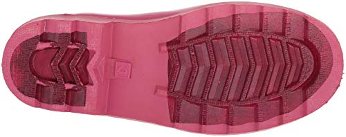 Ad Tec Kids 8 in Waterproof PVC Rubber Rain Boots - Easy On Off, Grippe Outsole for Gardening, Fishing, Farming, Playing and Many More4