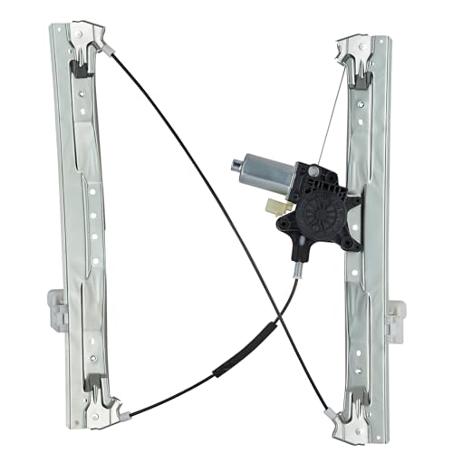 Image of BDFHYK 748-508 Power Window Regulator with Motor Front Left Driver Side Compatible with Chrysler Town & Country, Compatible with Dodge Grand Caravan, Replace# 68030655AA, 68030657AA
