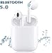 Produktbild Bluetooth Kopfhörer TWS i12 3D Stereo Sound Noise Cancelling Touch Control Schnellladung IPX7 Wasserdicht Pop-Ups Auto Pairing Kabellose Kopfhörer für Laufen und Fitness Tragbar Weiß