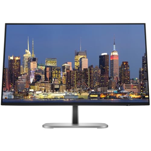 Image of HP Series 7 Pro 24-inch 724pf Full HD (1920 x 1080) LCD Monitor, 2-Pack - Low Blue Light, Daisy Chain, HDMI, DisplayPort, USB Hub Bundled with Desk Mount Dual Stand & USB-C Multiport G5 Dock