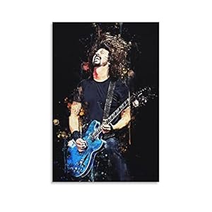 AIPHE Canvas Foto’s Dave Grohl Canvas Schilderij Muurkunst Poster Slaapkamer Home Decoratie 60x90cm Geen Frame