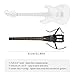 Anygig Travel Electric Guitar Headless – Portable Ultra-Light and Quiet, Full-Scale 25.5” Rosewood Fingerboard, Glow Humbucker, Gig Bag, Removable Stands for Left and Right Black