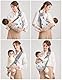 Tragetuch Baby, Mumgaroo Babytrage Neugeborene ab Geburt, On the Go Multifunktionale, für Babys von 0 bis 36 Monaten, Kleinkinder bis 15kg（Grau und Weiß）