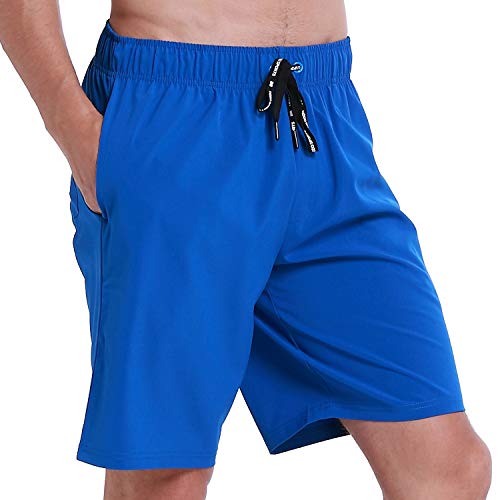 Image of HOdo Mens Swim Trunks with Mesh Liner 9 inch Quick Dry Swim Shorts Bathing Suits for Men Swimwear Board Shorts wiht Pockets