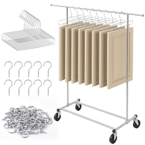 Cabinet Door Painting Hanger System with Drying Rack