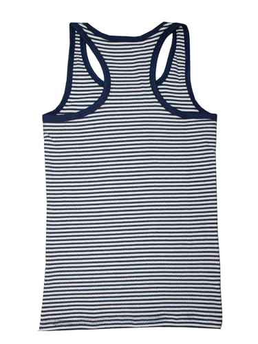 Image of KiddoPanti Girls Chest Printed Sleeveless Rib Racer Back Tank Top
