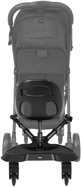 Kikka Boo ALLY XL Stroller Board attached to a stroller, rear view.