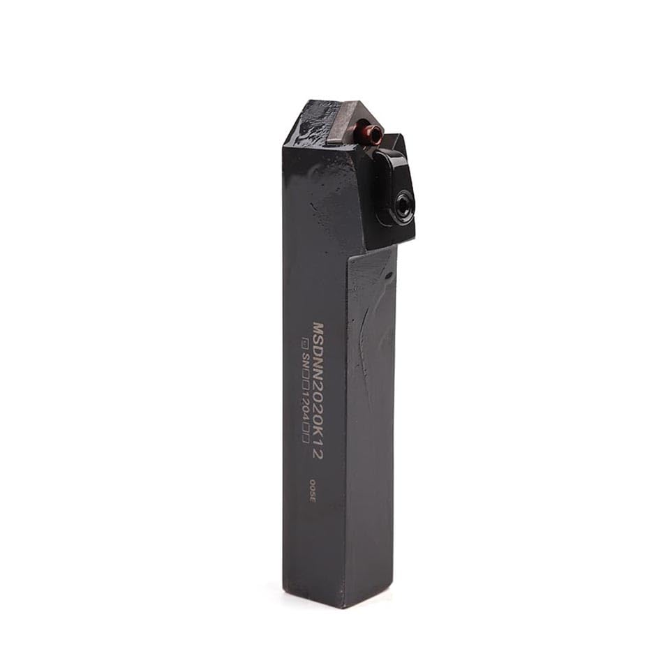 1pc 45° Degrees MSDNN MSDNN1616H12 MSDNN2020K12 External Turning Tools Lathe Cutter Shank CNC Tool Holder Use for SNMG Cabide Insert(MSDNN1616H12)