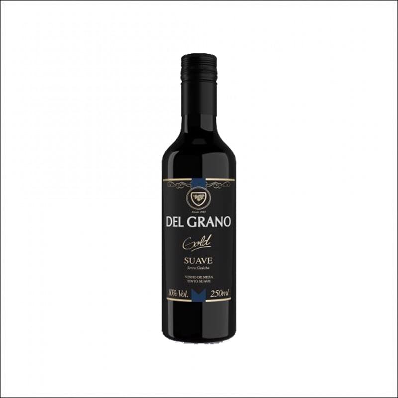 Vinho Tinto Suave Gold 250ml Del Grano