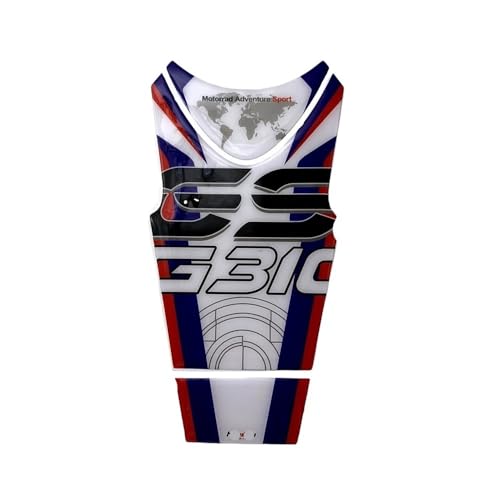 Autocollant Réservoir Carburant Moto Grip Latéral Anti-Dérapant G310GS