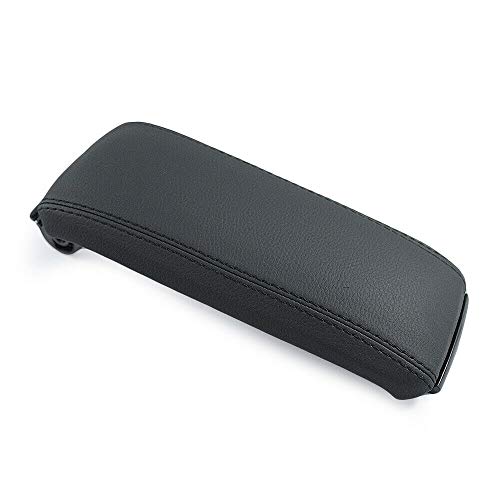 Con filo nero. 4478 Bracciolo Cap Bracciolo Bracciolo Centrale Console Copertura Per A4 B6 8E2 B7 8EC 2000-2008 A6 4B2 4B C5 1997-2005 Filo Nero