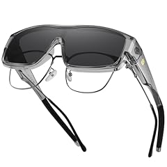 B Transparent Gray Frame Gray Lens
