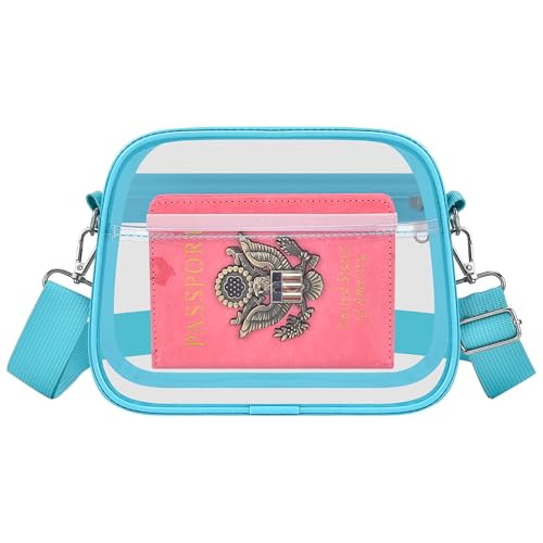 Image of Oraben Clear Bag for Stadium Events Clear Purse Stadium Bag Satchel Handbags for Sports Events Concerts Festivals | Stadium Approved