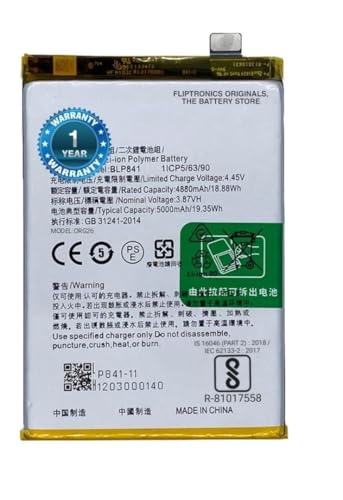 Image of Original BLP841Battery for Realme 8 BLP841 Battery with 1 Year warrenty *** (P352)