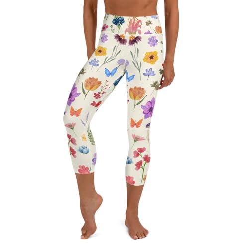 Leggings yoga capri multicolore anti-transpiration galbant