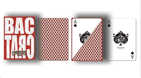 casinoite Baccarat Premium Plastic Coated Playing Cards (Red) (B09TPMCRZQ) Amazon Price History, Amazon Price Tracker