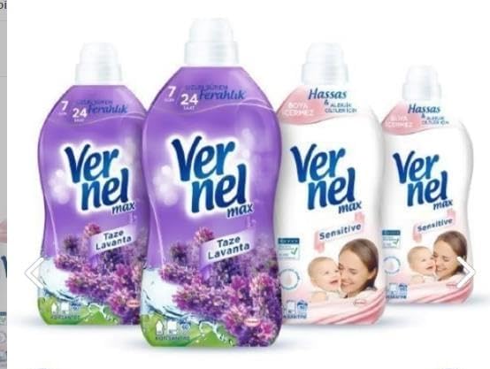 Max Konsantre Çamaşır Yumuşatıcısı 4 x 1440 ml (240 Yıkama) 2 Taze Lavanta + 2 Sensitive