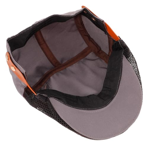 Casquettes de travail polyester coton vertes pour éviter la sueur - 5
