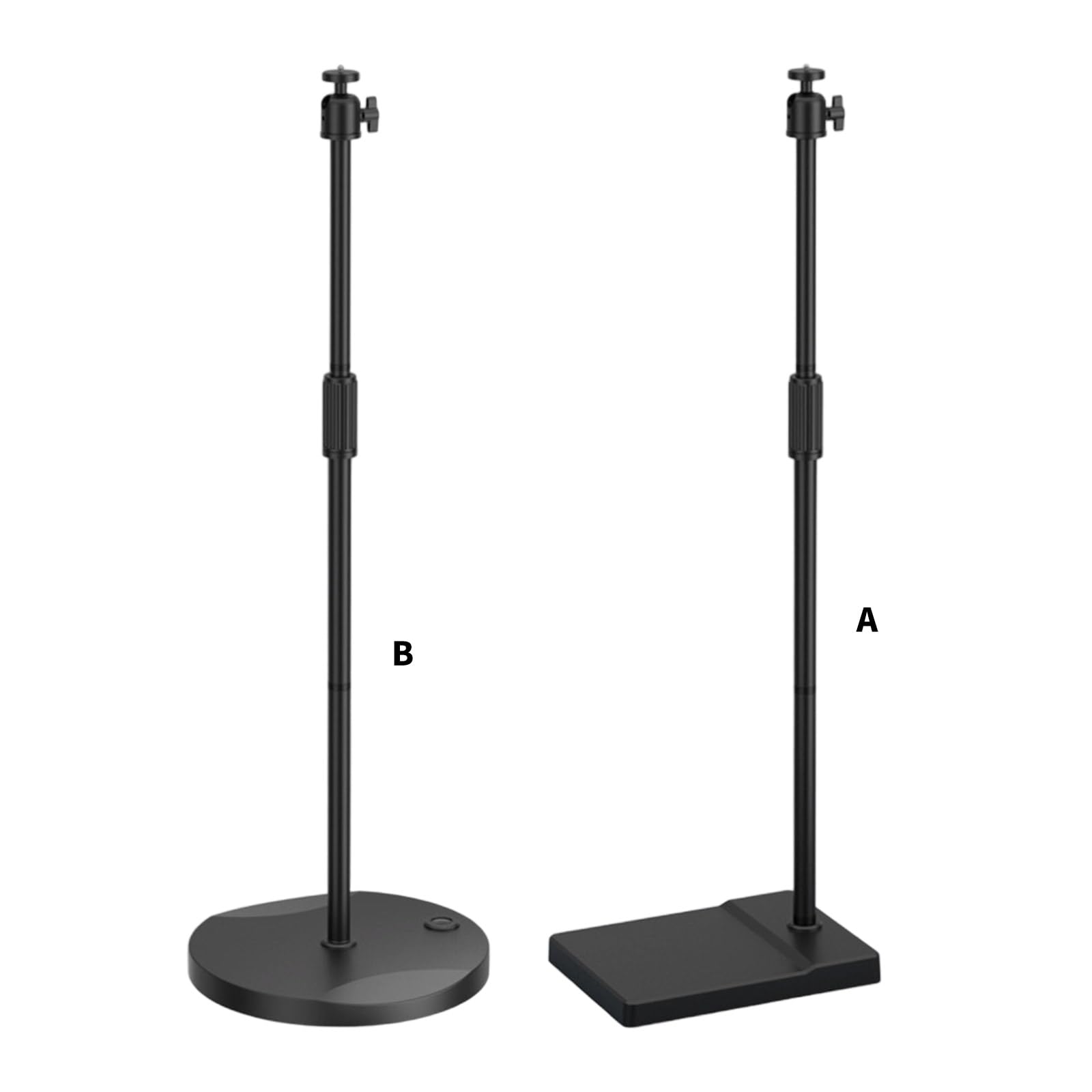 Supporto da pavimento per proiettore con asta telescopica, ampia compatibilità, struttura in metallo ad alta resistenza, supporto per proiettore