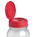reCAP Mason Jars FLIP, Regular Mouth, Canning Jar Lid, Red