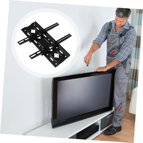Support mural pour téléviseur avec fixation murale TV universelle en acier
