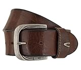 Jeansgürtel camel active Gürtel Ledergürtel Herrengürtel Rindleder Braun 1675, Länge:95, Farbe:Braun