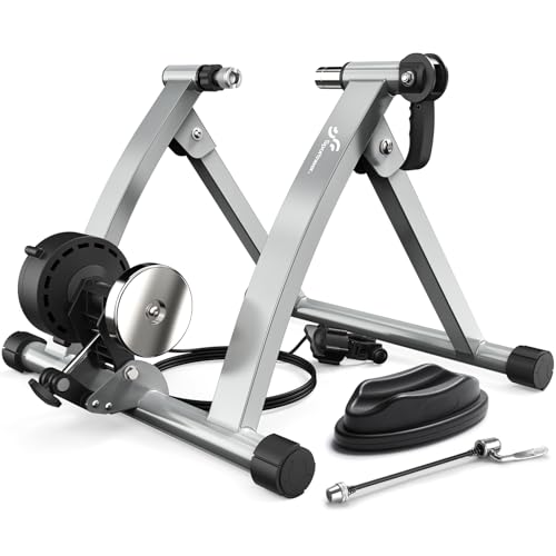 Sportneer Turbo Trainer, Bike Trainer con 6 impostazioni di resistenza per...