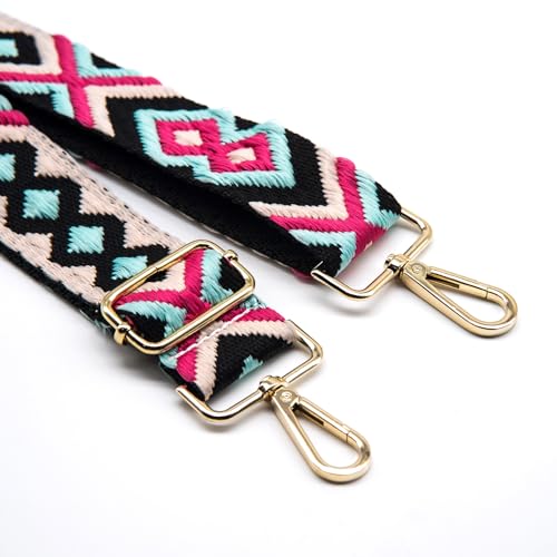 Image of S&loyoe Purse Straps Replacement Crossbody Bag Strap Adjustable Wide Guitar Straps for Handbags 1.5inch