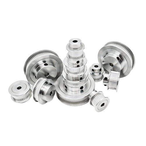 Poulie HTD3M 20T à 60T roue synchrone avec alésage de 12.7mm et 10mm