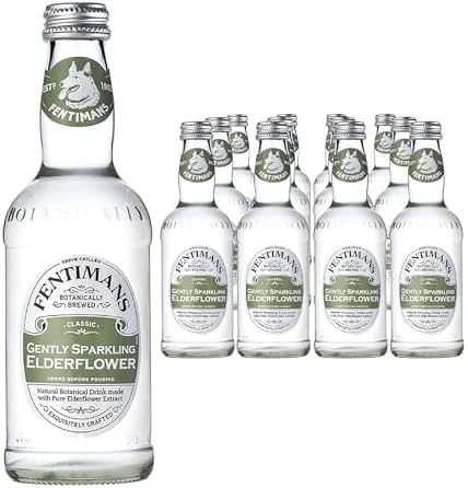 Fentimans Sparkling Elderflower Botanically Brewed, 12 Pack, 275ml Bottles